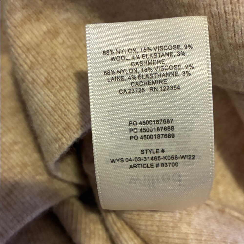 Wilfred Size XL Greer Sweetheart Neckline Sweater - Picture 8 of 8